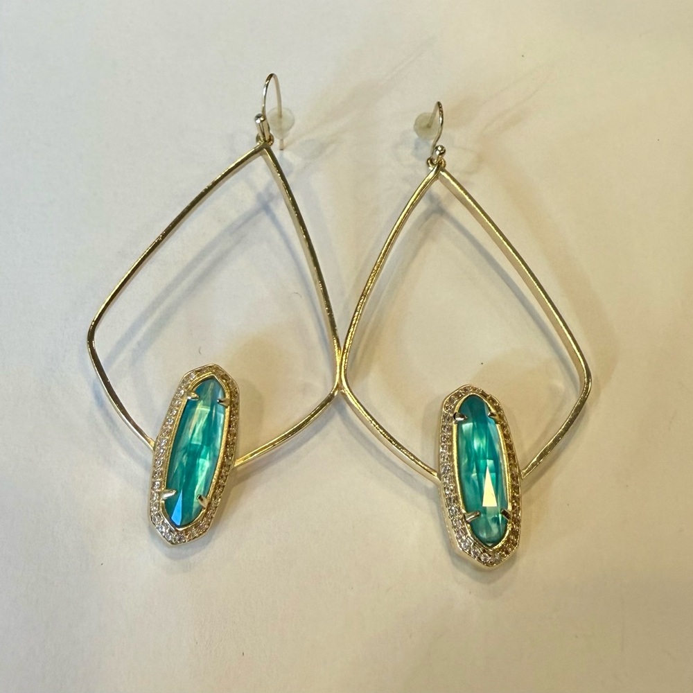 Arianna Drop Earrings by Kendra Scott. - Picture 2 of 3